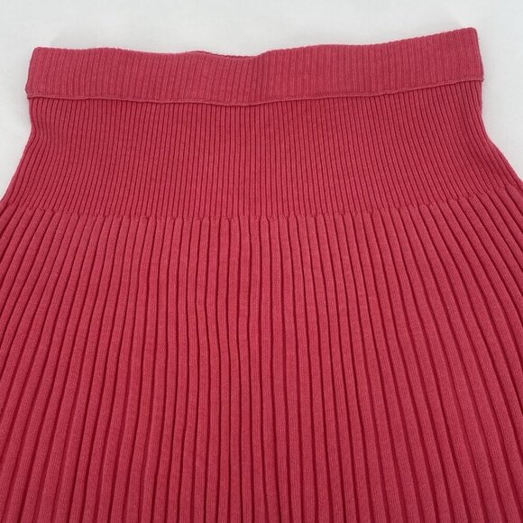 Aerie Women’s Size M Take Charge Wool Sweater Skirt Pink Punch 2778 - Picture 6 of 9